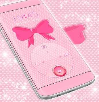 Pink Bow Locker Theme screenshot 5