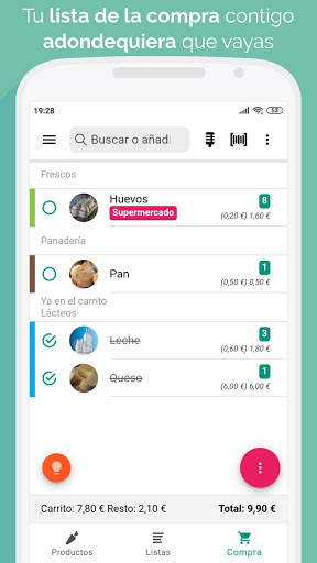 Lista de la compra y despensa gratis - Pantrify screenshot 1