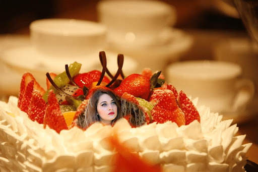Cake Photo Frame 6 تصوير الشاشة