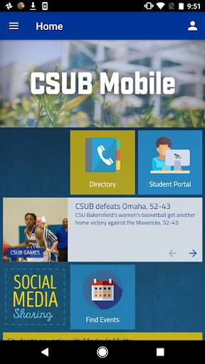 CSUB Mobile screenshot 1