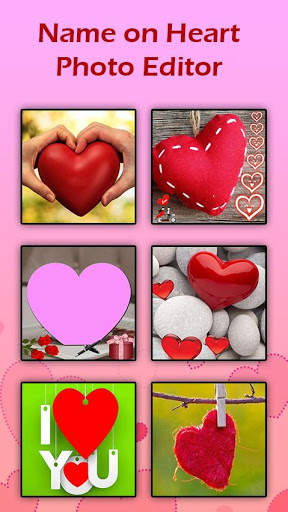 Name on Heart Photo Editor screenshot 3