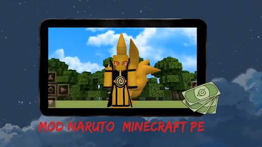 Mod Naruto anime Minecraft PE screenshot 3