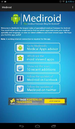 Mediroid | free medical apps screenshot 7