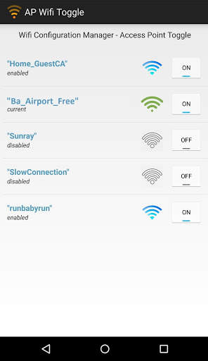 Wi-Fi Networks 1 تصوير الشاشة