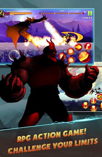 Stickman Ninja : Legends Warrior - Shadow Game RPG screenshot 1