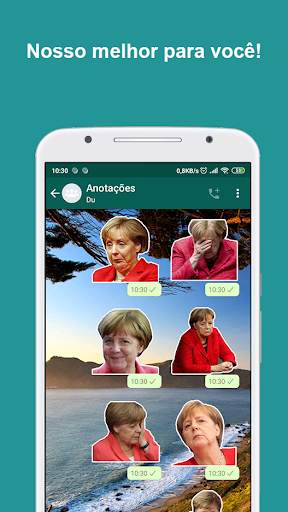 Figurinhas Angela Merkel screenshot 3