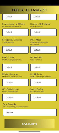 GFX Tool for 2021 screenshot 3