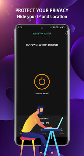 Super VPN Master screenshot 1