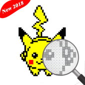 Coloring by Number Pokemon Toys Version 2018 icon