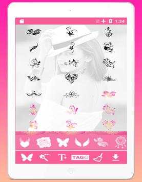 💟Tattoo Me: Girls Tattoo Design &Tattoo Simulator screenshot 9