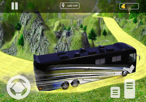 Real Offroad Bus Simulator 2020 Tourist Hill Bus screenshot 1