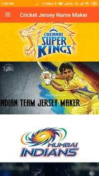 Cricket Jersey DP Maker -CSK,MI,RCB... screenshot 2