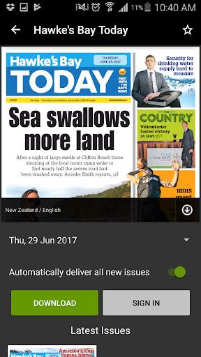 NZME Digital Editions screenshot 1