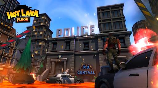 Hot Lava Floor: Urban Escape screenshot 4