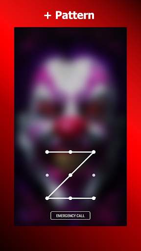 Scary Clown Lock Screen & Wallpapers 4 تصوير الشاشة