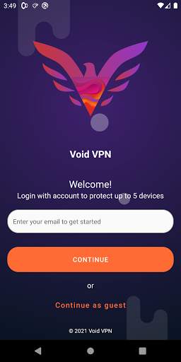 Void VPN safe VPN & Wifi Proxy screenshot 1