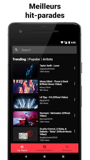 Musique Gratuite et Vidéos - Lecteur de Musique screenshot 1