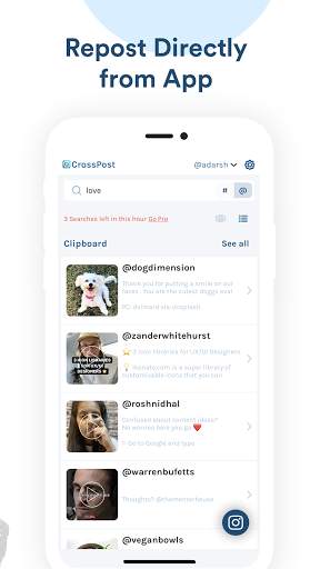 CrossPost For Instagram screenshot 3