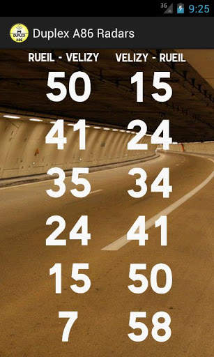 Duplex A86 Radars screenshot 1