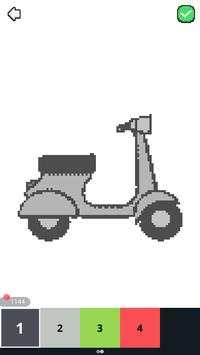 Shark Coloring By Number-Pixel Art screenshot 4