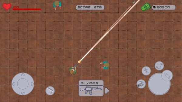 Zombie Waves 2D screenshot 1