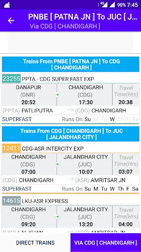 Live Train Running Status screenshot 3