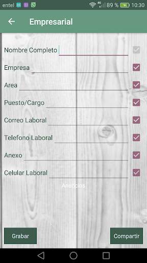 Mi Información Personal screenshot 6