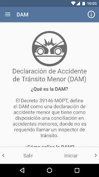DAM screenshot 2