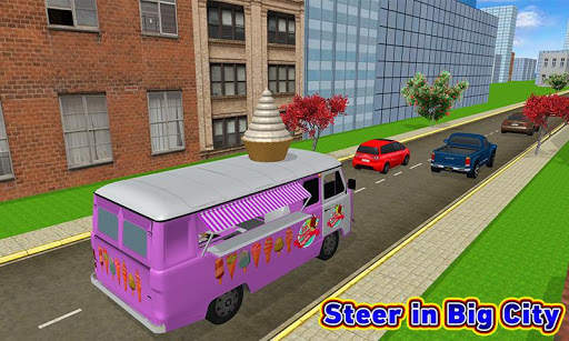Food Truck Driving 2019: Ice Cream Factory screenshot 6