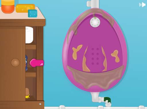 Girls bathroom cleaning games screenshot 5