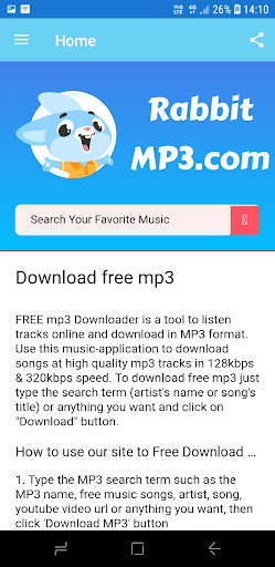 RabbitMp3.Free Downloads screenshot 4