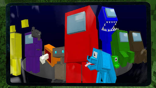 Mod Among Us for Minecraft PE   Skins & Map screenshot 4