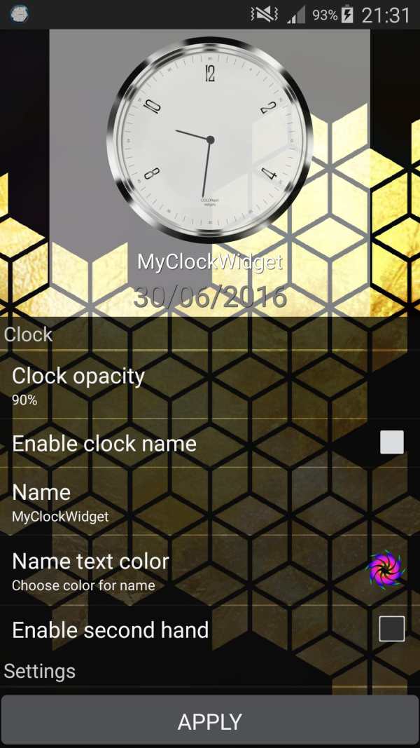 Luxury Analog Clock screenshot 2