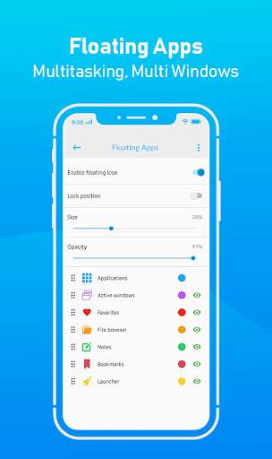 Multitasking with Floating app windows -Split View screenshot 4