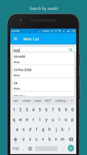 Mobile Specifications screenshot 4