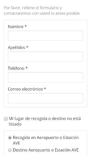 Taxi en Málaga Online screenshot 2