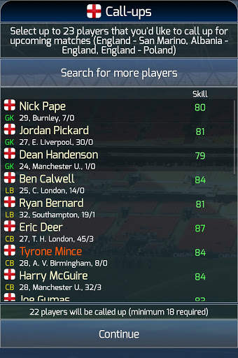True Football National Manager screenshot 12
