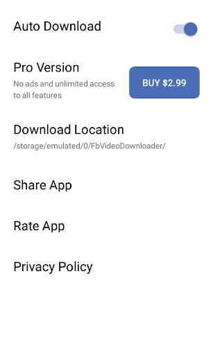 Downloader Link Fcb_Video Downloader screenshot 1