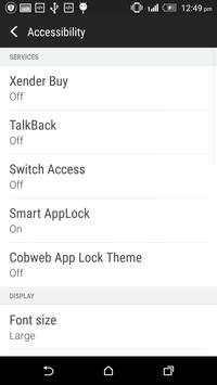 Cobweb App Lock Theme screenshot 5