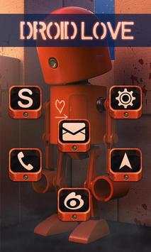 Droid Love GO Launcher screenshot 3