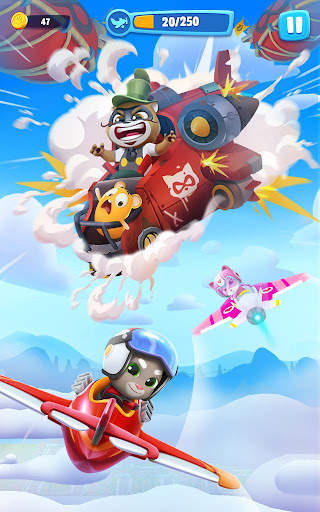Talking Tom Sky Run: The Fun N screenshot 9