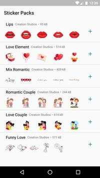 Love Romance Stickers For WhatsApp - WAStickersApp screenshot 2