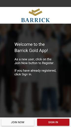 Barrick Gold App screenshot 1