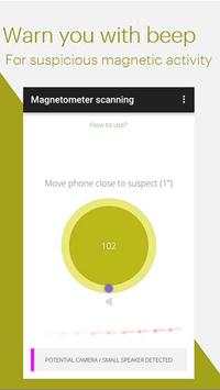 hidden camera detector and spy camera detector screenshot 3