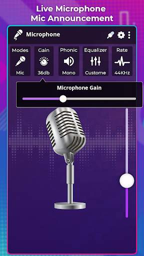 Live Microphone-Mic Announcement screenshot 2