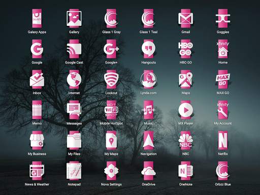 Up Pink Icon Pack screenshot 10