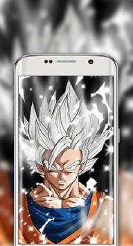 Goku Mastered Ultra Instinct Wallpaper screenshot 5