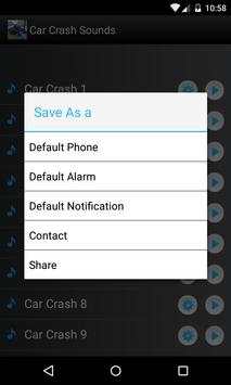Car Crash Sounds Ringtones screenshot 2