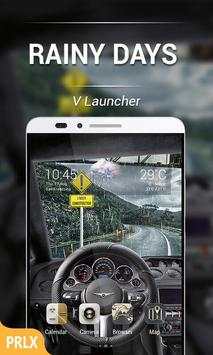 Rainy Days Parallax V Launcher Theme screenshot 1