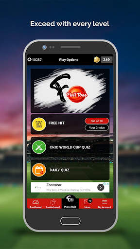 FullToss: Free Cricket Quiz Ga screenshot 3